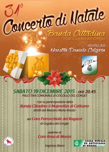 Concerto Natale Banda Cogollo
